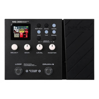 Pedalera Nux Mg-300 Procesador Multiefectos Para Guitarra